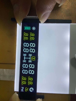 Pozbawione cyfry DFSTN LCD Screen Custom Transmissive Display TN Lcd Module For Tire Pressure Gauge