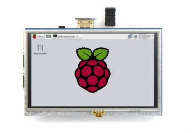 5,0 calowy ekran dotykowy Raspberry Pi TFT, interfejs HDMI USB Wyświetlacz dotykowy LCD