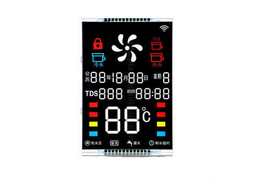 Silkscreen VA Negatywny wyświetlacz LCD / Przemysłowy ekran monochromatyczny LCD do urządzeń