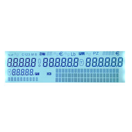 Wyświetlacz LCD 2,8 V-5,5 V TN / Kod segmentu temperatury Wyświetlacz LCD
