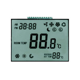 Niestandardowy wyświetlacz LCD Zebra / TN HTN Moduł wyświetlacza LCD do termostatu