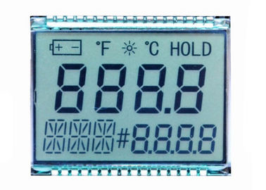 Niestandardowy 4-cyfrowy wyświetlacz numeryczny 7-segmentowy TN Odblaskowy wyświetlacz LCD Do złącza pinowego miernika