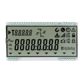Rozmiar niestandardowy 7 segmentów Ekran kwadratowy HTN Wyświetlacz LCD 12 PIN Statyczna metoda jazdy