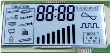 Niestandardowy 7-segmentowy panel wyświetlacza LCD / przezroczysty moduł LCD o wysokim kontraście