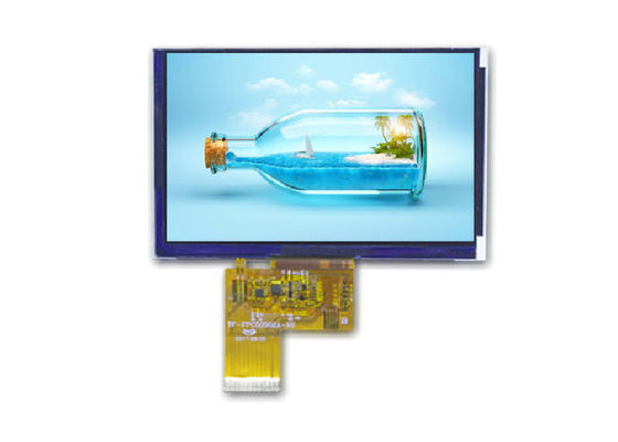 Wyświetlacz LCD 5-calowy moduł wyświetlacza TFT 800x480 TFT LCD Moduł 1000 nitów Lcd do kontroli dostępu