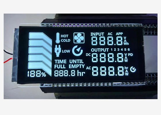 Moduł LCD o wysokim kontraście VA Monochromatyczny wyświetlacz do maszyny do zdobienia paznokci