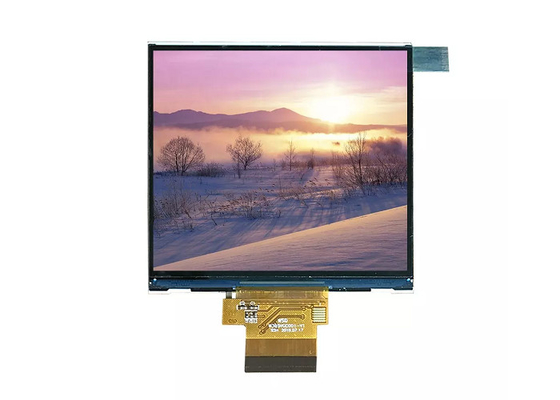 Mały rozmiar Kwadratowy kształt 3,95 &quot;Wyświetlacz TFT LCD 720x720 Moduł