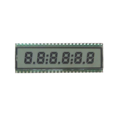 Segmentowy odblaskowy wyświetlacz LCD, niestandardowy ekran LCD TN 3,2 V