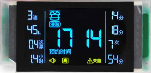 Ekran wyświetlacza LCD 4,5 V, złącze Pin lub Zebra Wyświetlacz znaków Lcd