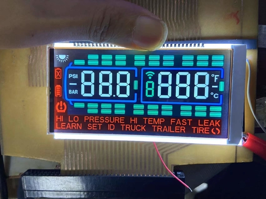 Negatywny cyfrowy ekran FSTN Custom Transmissive Display TN Lcd Module For Tire Pressure Gauge