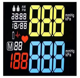 7 Segmentowy wyświetlacz LCD VA do sprzętu medycznego, miernik poziomu glukozy we krwi Va Lcd Panel