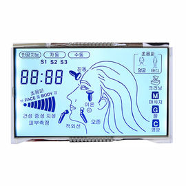 Pozytywny wyświetlacz LCD STN, wyświetlacz LCD o wysokiej jasności do instrumentów kosmetycznych