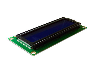 Ujemny wyświetlacz LCM LCD 2 X 16 Rozdzielczość 1602 STN Monochromatyczny z 16 pinami
