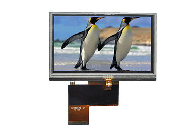 4,3-calowy ekran dotykowy 480 * 272 TFT LCD z ekranem dotykowym 24-bitowym do zastosowań przemysłowych