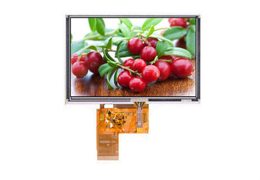 5,0-calowy wyświetlacz TFT LCD 800 * 480 Ekran dotykowy 16/18/24-bitowy interfejs RGB Ekran Tft o wysokiej jasności