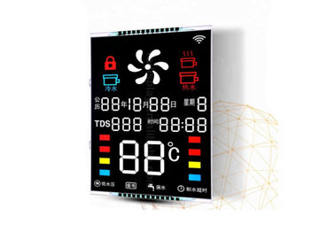 Silkscreen VA Negatywny wyświetlacz LCD / Przemysłowy ekran monochromatyczny LCD do urządzeń