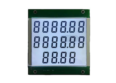 Producent Lcd 7 segmentów 4-cyfrowy wyświetlacz monochromatyczny Wyświetlacz LCD HTN do dystrybutora paliwa