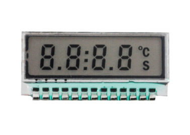 3,5 V Rozmiar niestandardowy 7 segmentowy wyświetlacz LCD Moduł TN LCD do urządzenia