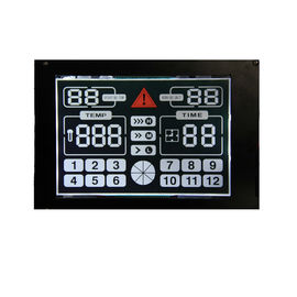 7-segmentowy wyświetlacz LCD / Kwadratowy moduł LCD VA Negatywny LCD Do sterownika Termostato