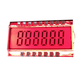Metalowy wyświetlacz LCD z cyfrowym wyświetlaczem LCD / HTN z dodatnim transfleksyjnym wyświetlaczem