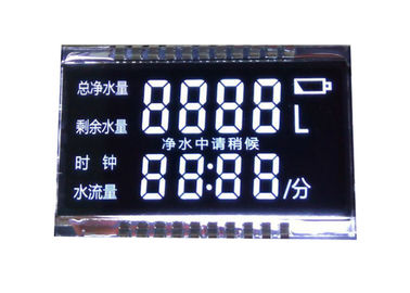 Interfejs pinowy Wysoki kontrast Moduł wyświetlacza LCD Wyświetlacz negatywowy VA Panel wyświetlacza negatywowego 3,3 V 7 segmentowy wyświetlacz LCD