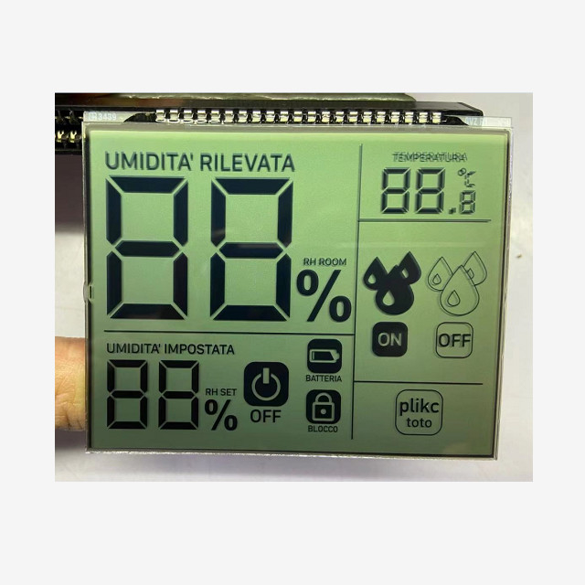 Złącze FPC Moduł wyświetlacza Lcd, TN Pozytywny wyświetlacz LCD Mały rozmiar