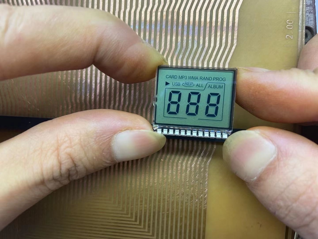 Pozytywny 6 O Clock 18 Pin Dispenser paliwa HTN LCD Display dla odtwarzania multimediów