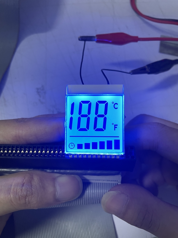 Pozytywny cyfrowy ekran FSTN 6 O Clock Custom Transmissive LCD Display TN Lcd Module