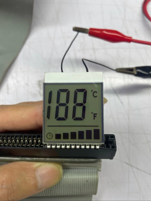 Pozytywny cyfrowy ekran FSTN 6 O Clock Custom Transmissive LCD Display TN Lcd Module