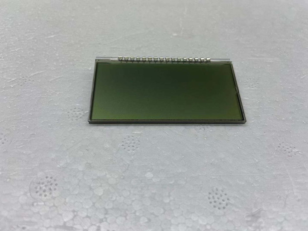 Tn 7 Segment LCD Display 12 O Clock positive Monochrome Transmissive Lcd Module Przejrzysty znak dla zegara