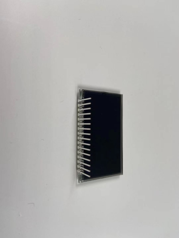 Niestandardowy negatywny VA 12 O ClockLcd Display Transmissive Digit Graphic Lcd Glass Panel Do lampy stołowej
