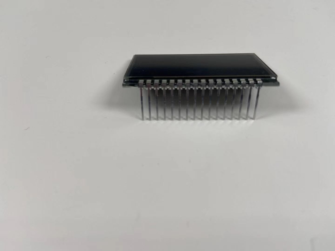 Niestandardowy negatywny VA 12 O ClockLcd Display Transmissive Digit Graphic Lcd Glass Panel Do lampy stołowej
