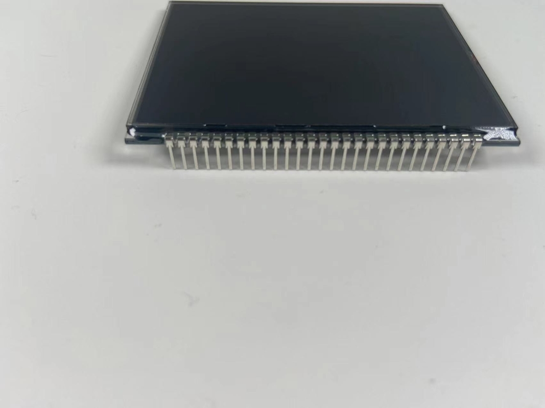 Niestandardowy negatywny 12 O Clock VA LCD Display Transmissive Digit Graphic LCD Glass Va Panel Do termostatu