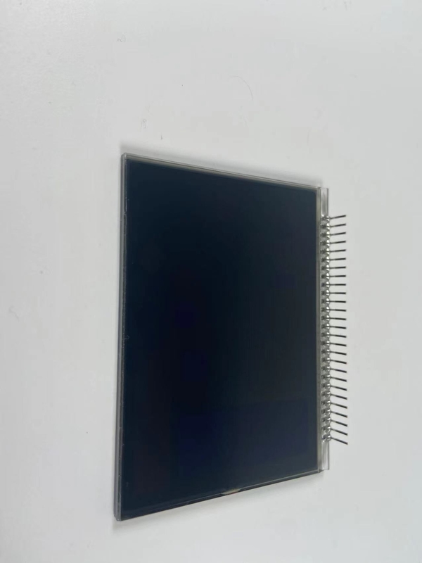 Niestandardowy negatywny 12 O Clock VA LCD Display Transmissive Digit Graphic LCD Glass Va Panel Do termostatu