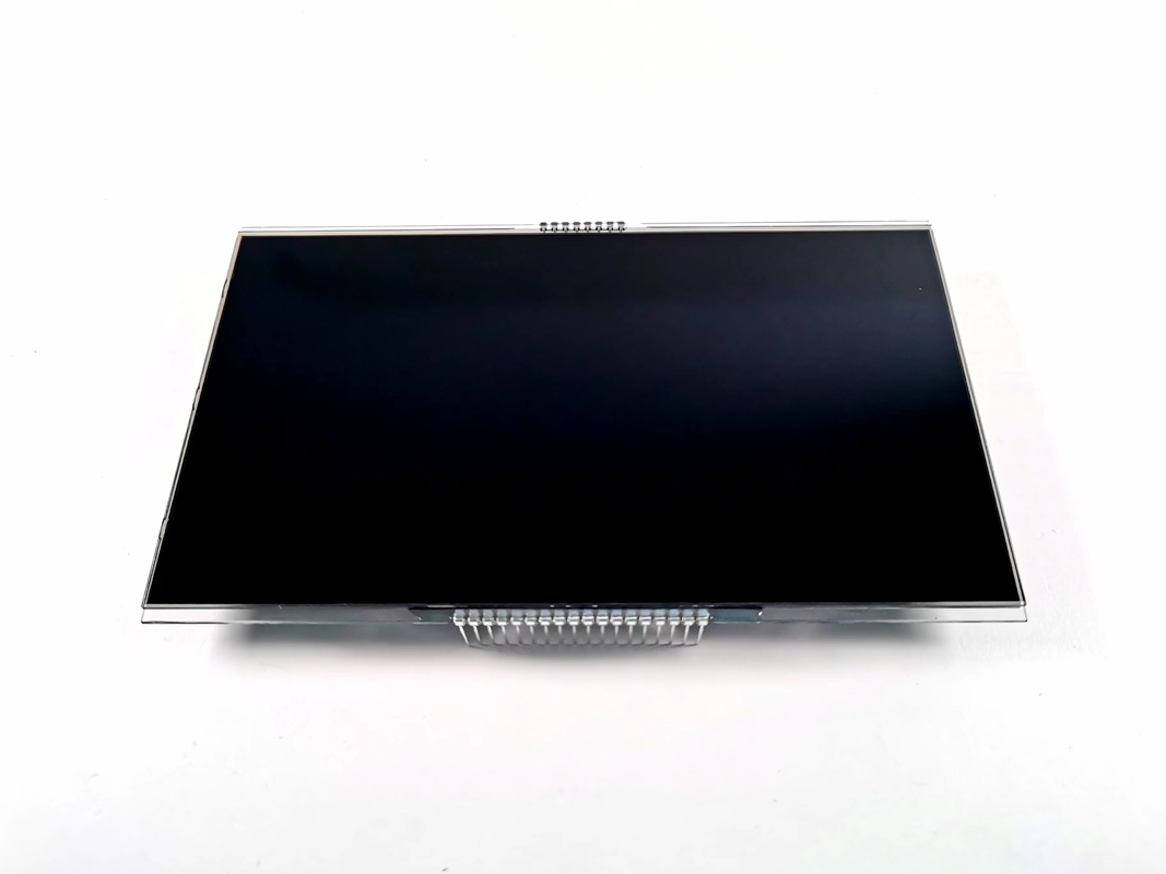 12 O Clock Negatywny VA LCD Display Czarny segment Cyfrowy Graficzny LCD Szklany VA Panel Do Termostatu