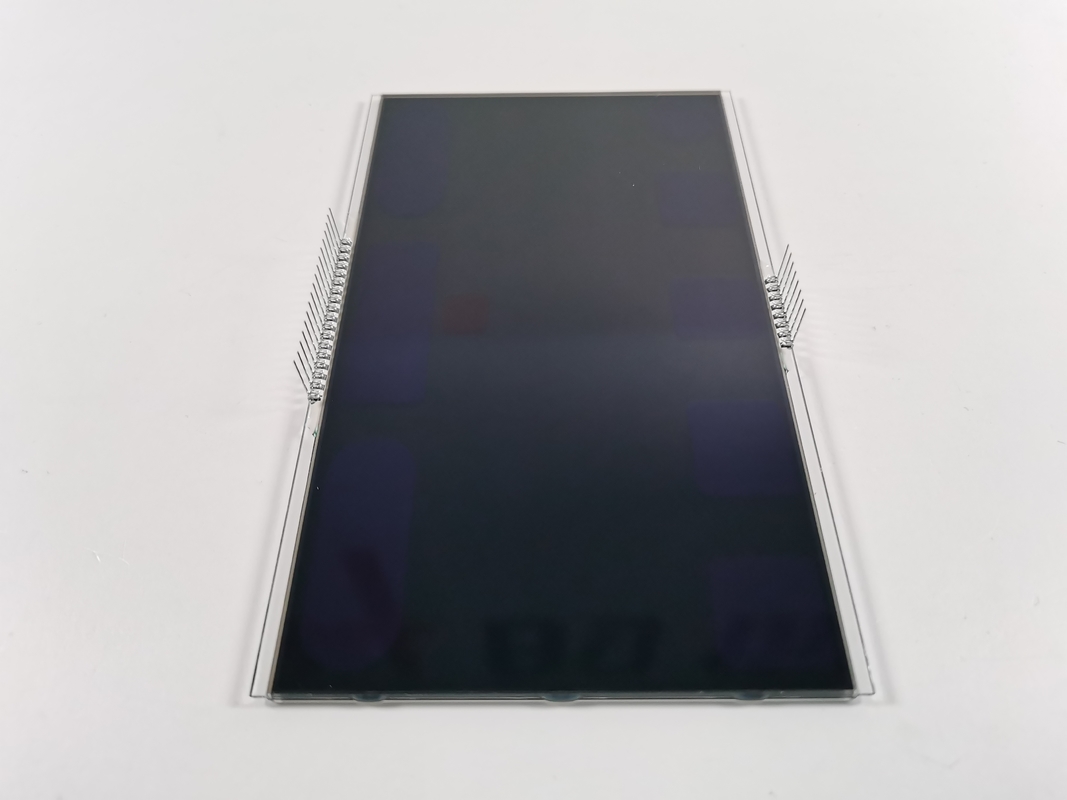 12 O Clock Negatywny VA LCD Display Czarny segment Cyfrowy Graficzny LCD Szklany VA Panel Do Termostatu