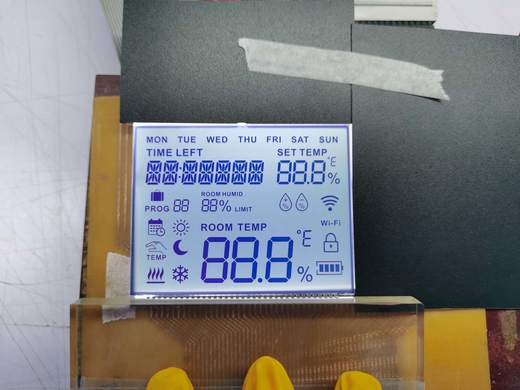 Chiński fabryczny pozytywny cyfrowy ekran FSTN LCD Custom Transmissive Display TN Lcd Module For Instrumentation
