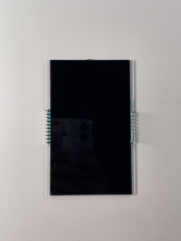 Ceny hurtowe VA Segment LCD Display Kolor PIN Control Screen Białe podświetlenie dla masażysty