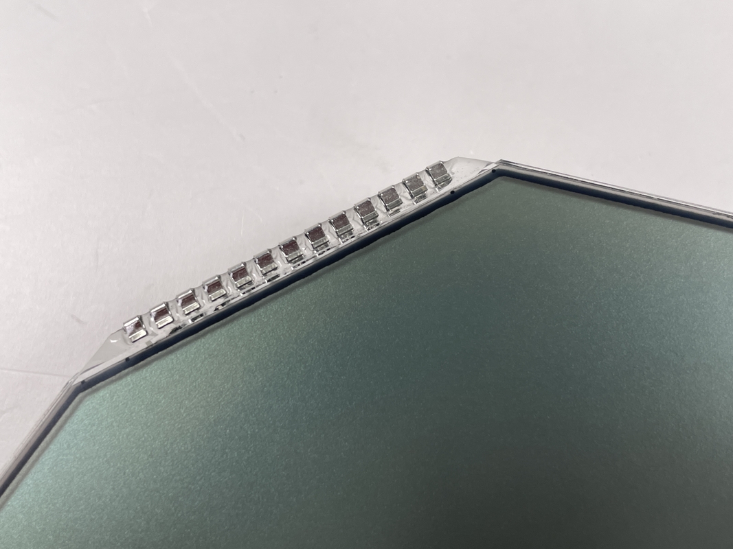 5.0 V Prostowy wyświetlacz HTN LCD Segment Kodu Ekran Dostosowywalna prędkość