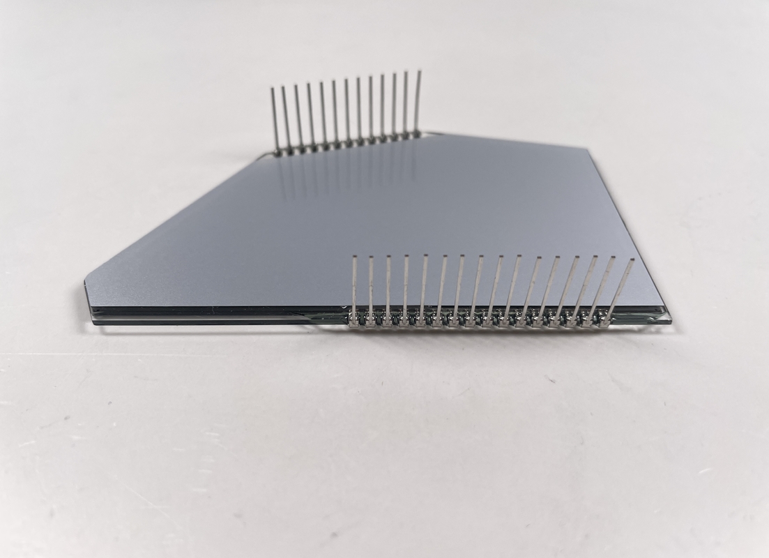 5.0 V Prostowy wyświetlacz HTN LCD Segment Kodu Ekran Dostosowywalna prędkość
