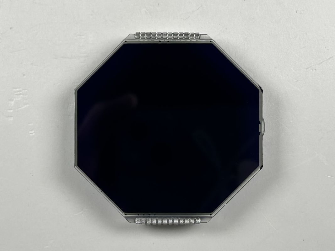 Zindywidualizowany wyświetlacz matrycowy HTN LCD Osiem kształtu Monochrom 7 segment Graficzny ekran LCD Do instrumentów motocykli