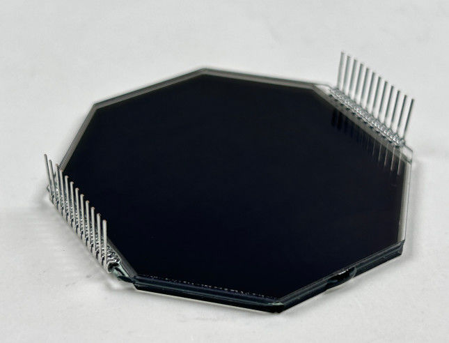 Zindywidualizowany wyświetlacz matrycowy HTN LCD Osiem kształtu Monochrom 7 segment Graficzny ekran LCD Do instrumentów motocykli