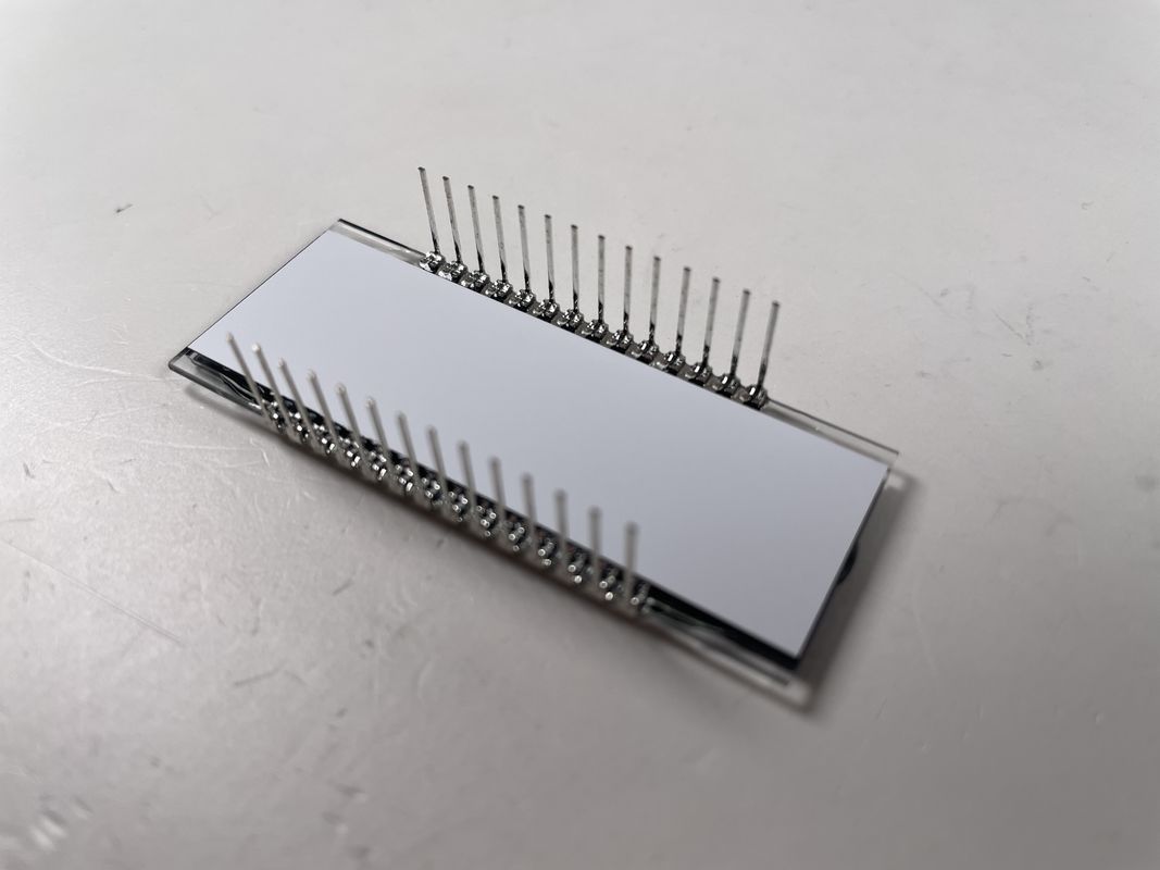 Fabryczny zamówiony 8-cyfrowy wyświetlacz TN LCD Pozytywny siedem segmentów podłączenie PIN dla elektronicznego licznika gazu