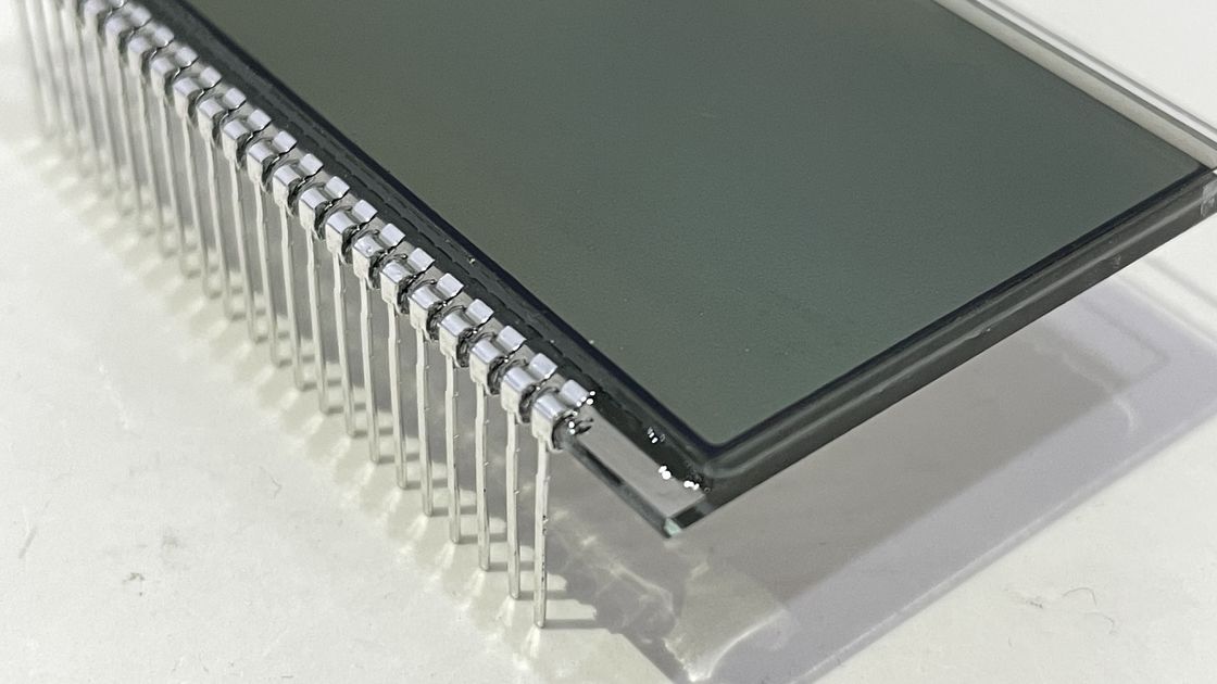 Wysokiej jakości niestandardowy wyświetlacz HTN LCD Osiem kształtu Monochrom 7 segment graficzny ekran LCD dla instrumentów motocykli