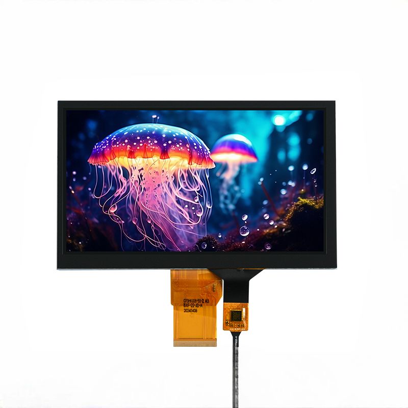 OEM ODM Industrial Grade 7 Inch TFT Touch Durable 7 Inch TFT LCD 800x480 z interfejsem RGB