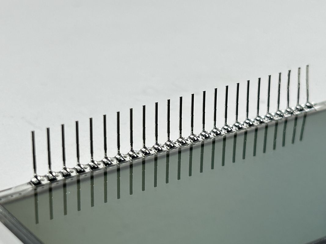 Niestandardowe zgodne z ROHS segment HTN LCD 7 Segment LCD Wyświetlacz do kontroli przemysłowej