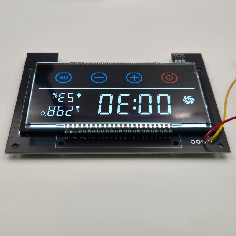 Shenzhen segmentowane wyświetlacze LCD | Niestandardowe wyświetlanie segmentu LCD dla elektroniki przemysłowej i konsumpcyjnej
