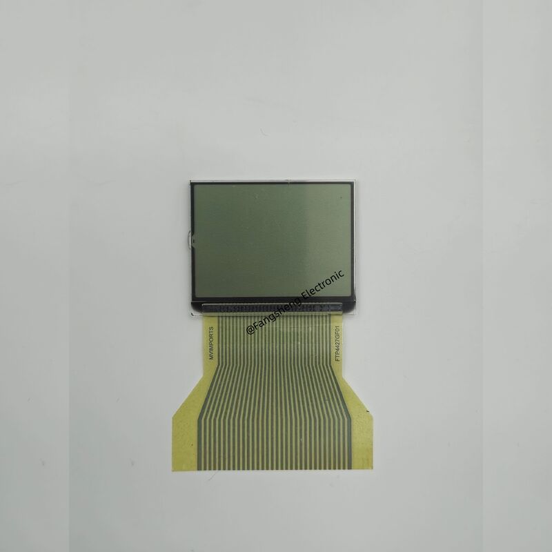 Niestandardowy wyświetlacz LCD do prędkościomierza OEM segmentowy wyświetlacz LCD ODM do motocykli Monochromatyczny wyświetlacz LCD TN