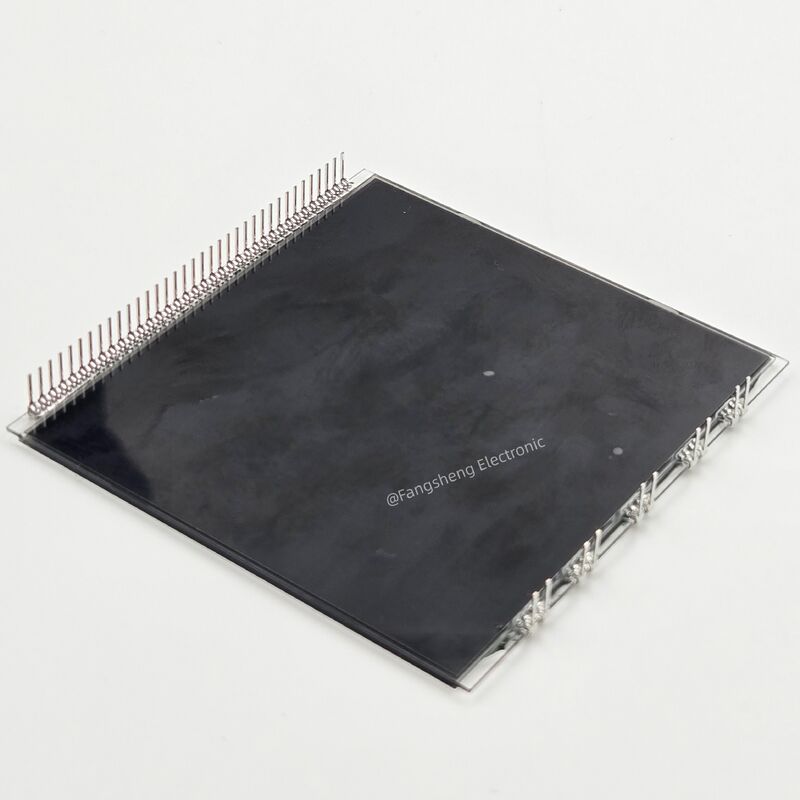 Niestandardowe monochromatyczne wyświetlacze LCD VA do termostatu VA z ujemnym monochromatycznym segmentowym wyświetlaczem LCD