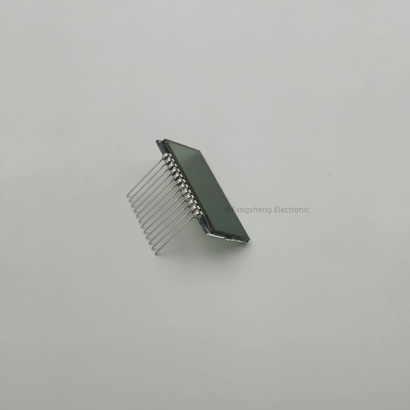 Monochromatyczne wyświetlacze LCD TN o niestandardowym rozmiarze do zegara cyfrowego Panel LCD segmentu TN Ekrany LCD TN